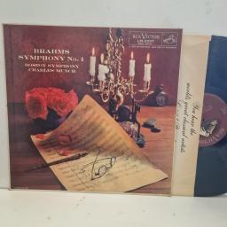 BRAHMS Symphony No. 1 LM-2097 12” LP