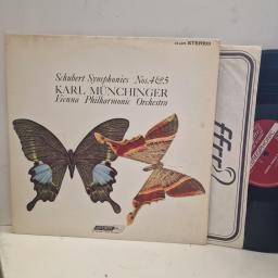 SCHUBERT Symphonies Nos. 4 & 5 CS 6378 12” LP
