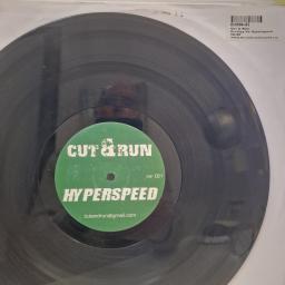 CUT & RUN Hyperspeed car 021 12” SINGLE