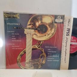 STRAVINSKY Concerto For Piano And Wind Instruments CS 6035 12” LP