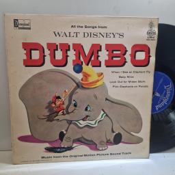 NED WASHINGTON, FRANK CHURCHILL, OLIVER WALLACE Walt Disney's Dumbo DQ 1204 12” LP