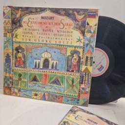 MOZART, GRUBEROVA, BATTLE, WINBERGH, ZEDNIK, TALVELA, QUADFLIEG, WIENER PHILHARMONIKER, GEORG SOLTI Die Entführung Aus Dem Serail 417 402-1 2x 12” LP BOX SET