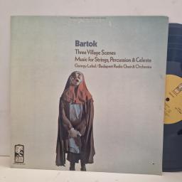 BARTÓK Three Village Scenes WGS-8210 12” LP