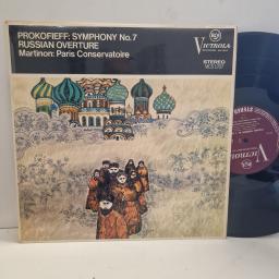 PROKOFIEFF Symphony No. 7 / Russian Overture VICS 1207 12” LP