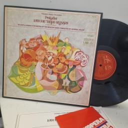 SERGEI PROKOFIEV, CHORUS & ORCHESTRA OF THE MOSCOW RADIO, DZHEMAL DALGAT Love For Three Oranges SRBL-4109 2x 12” LP BOX SET