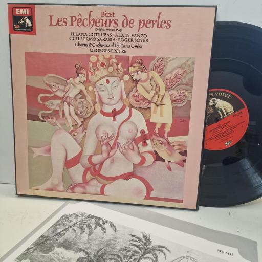 BIZET Les Pêcheurs de Perles SLS 5113 2x 12” LP BOX SET
