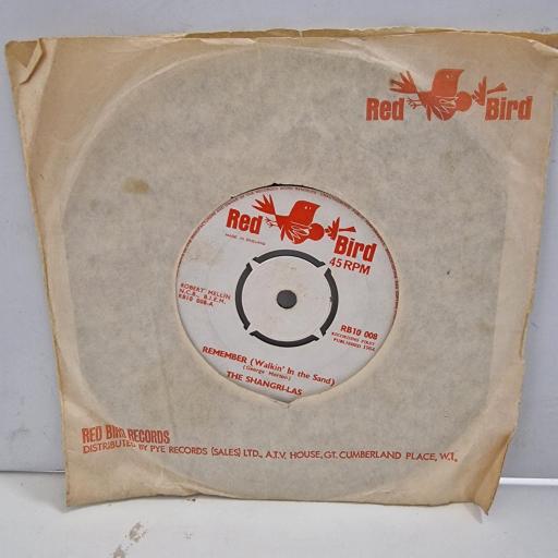 THE SHANGRI-LAS Remember (Walkin’ In The Sand) / It’s Easier To Cry RB10 008 7”