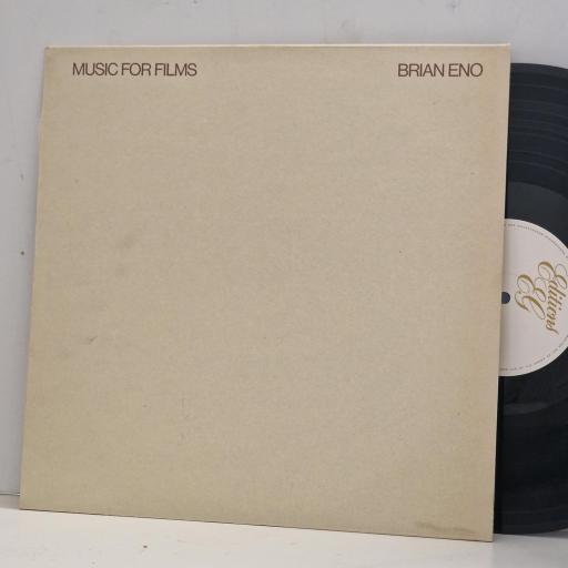 BRIAN ENO Music For Films EGED 5 12” LP