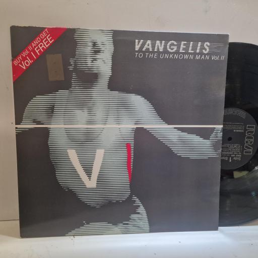 VANGELIS To The Unknown Man Vol. II RCA LP 1003 12” LP