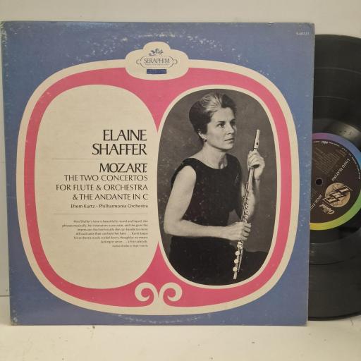 MOZART, ELAINE SHAFFER, EFREM KURTZ, PHILHARMONIA ORCHESTRA The Two Concertos For Flute & Orchestra & The Andante In C S-60123 12” LP