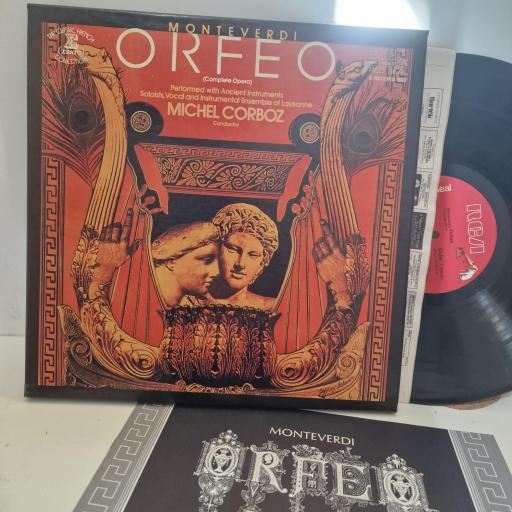 MONTEVERDI Orfeo ARL3-2536 3x 12” LP BOX SET