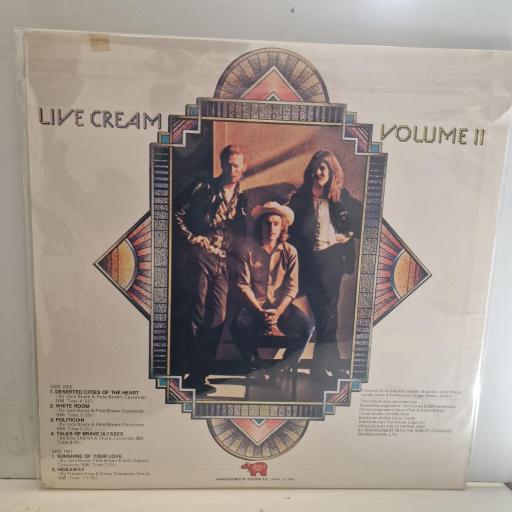 CREAM Live Cream Volume II MW 2127 12” LP