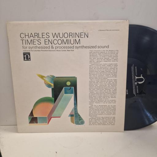 CHARLES WUORINEN Time’s Encomium (For Synthesized & Processed Synthesized Sound) 2590 002 12” LP