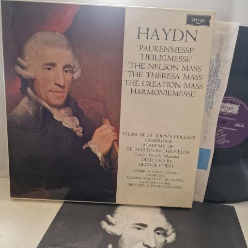 HAYDN The Six Last Masses SDDG 341-6 6x 12” LP BOX SET