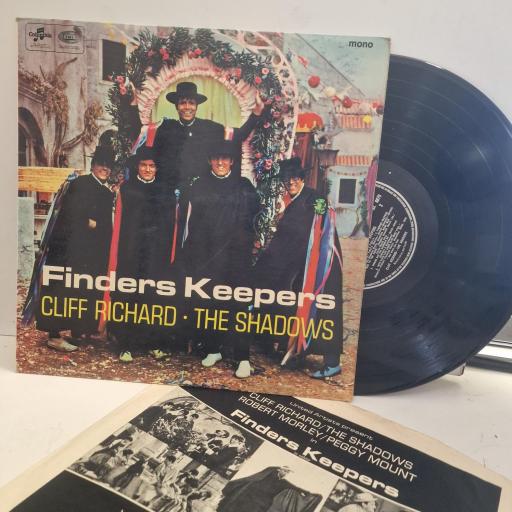 CLIFF RICHARD THE SHADOWS Finders Keepers SX 6079 12” LP