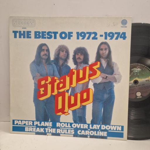 STATUS QUO The Best Of 1972 – 1974 9279 314 12” LP