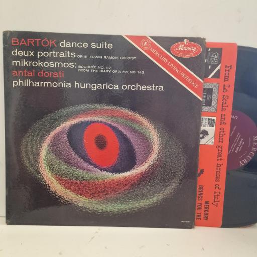 BARTÓK Dance Suite, Deux Portraitsm Mikrokosmos MG50183 12” LP