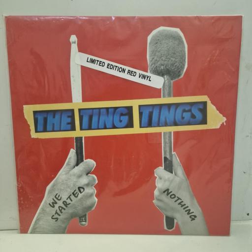 THE TING TINGS We Started Nothing 88697318871 12” RED VINYL LP