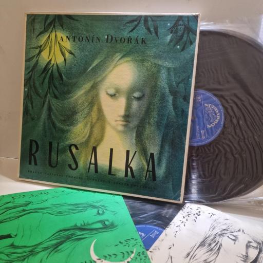 ANTONÍN DVOŘÁK, PRAGUE NATIONAL THEATRE, ZDENĚK CHALABALA Rusalka, Opus. 114, Opera In 3 Acts 50 440-3 4x 12” LP BOX SET