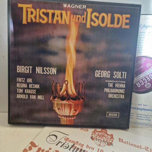 WAGNER Tristan Und Isolde SET 204-8 6x 12” LP BOX SET