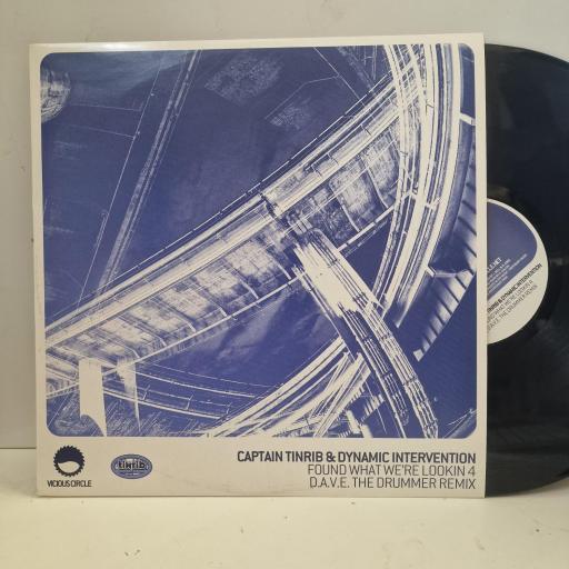 CAPTAIN TINRIB & DYNAMIC INTERVENTION Found What We’re Lookin 4 VCR038 12” single