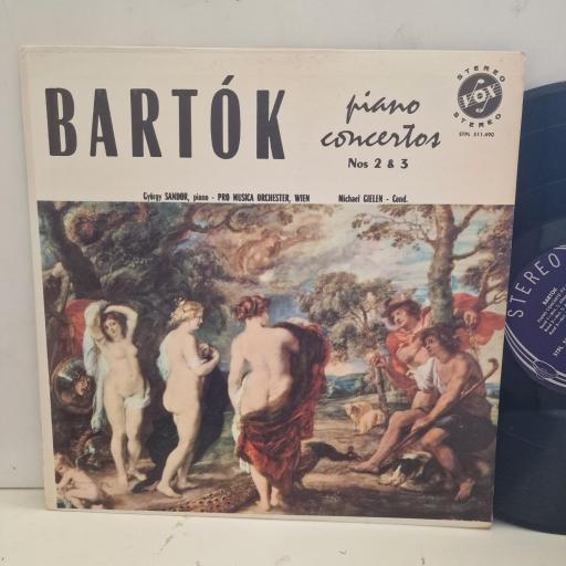BARTÓK Piano Concertos Nos 2 & 3 STPL 511.490 12” LP