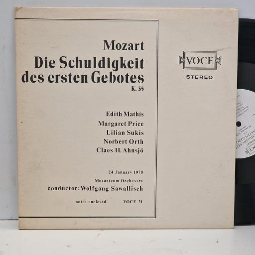 MOZART Die Schuldigkeit Des Ersten Gebots 21 2x 12” LP