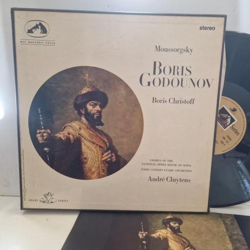 MUSSORGSKY Boris Godounov SAN 110-3 4x 12” LP BOX SET