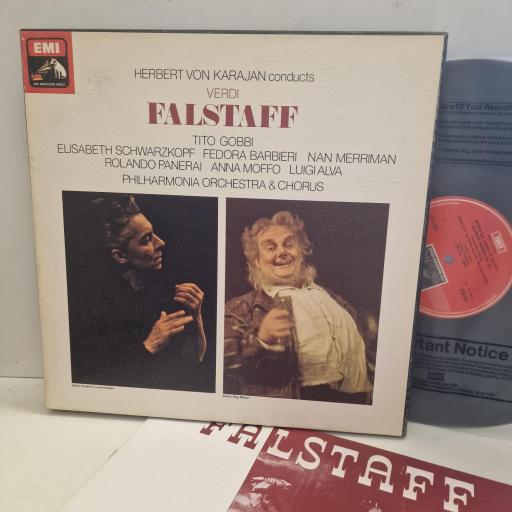 VERDI Falstaff SLS 5037 3x 12” LP BOX SET