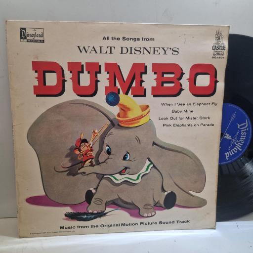 NED WASHINGTON, FRANK CHURCHILL, OLIVER WALLACE Walt Disney's Dumbo DQ 1204 12” LP