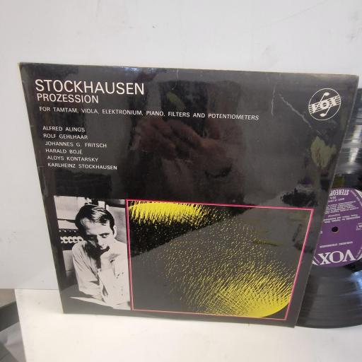STOCKHAUSEN Prozession STGBY 615 12” LP