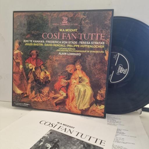 W.A. MOZART Cosi Fan Tutte STU 71110 3x 12” LP BOX SET