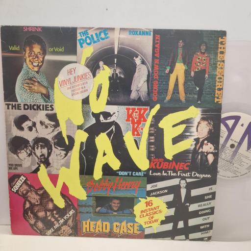 VARIOUS No Wave AMLE 68505 12”CLEAR VINYL LP