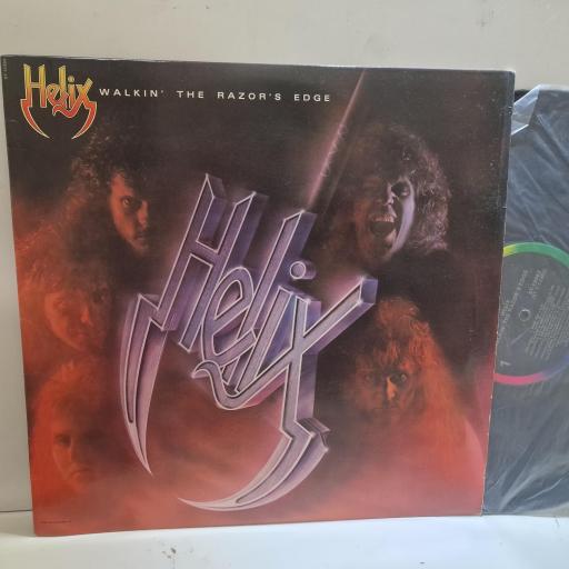 HELIX Walkin’ The Razor’s Edge ST-12362 12” LP