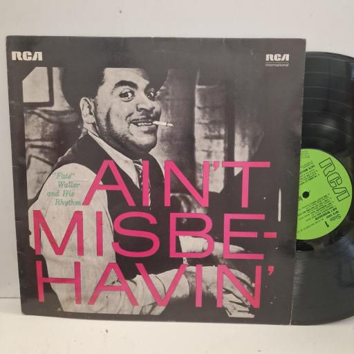 “FATS” WALLER AND HIS RHYTHM Ain’t Misbhavin’ INTS 5009 12” LP