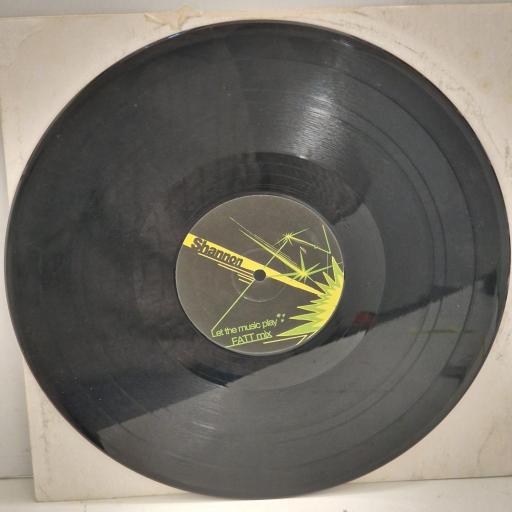 SHANNON Let The Music Play FATT 001 12”