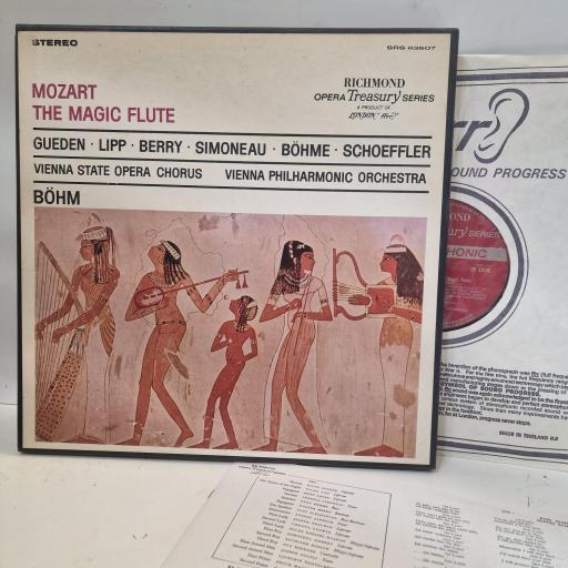 MOZART Die Zauberflöte (The Magic Flute) SRS 63507 3x 12” LP BOX SET