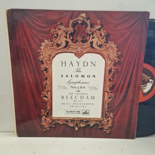 HAYDN The Salomon Symphonies Nos. 5 & 6 ALP1626 12” LP