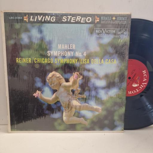 MAHLER, REINER Symphony No. 4 LSC-2364 12” LP