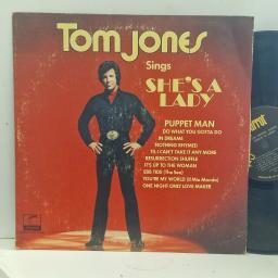 TOM JONES Tom Jones Sings She’s A Lady XPAS 71046 12” LP