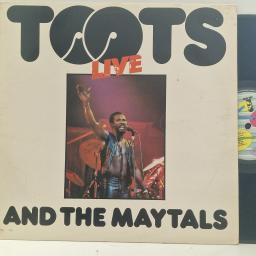 TOOTS & THE MAYTALS Live ILPS 9647 12” LP