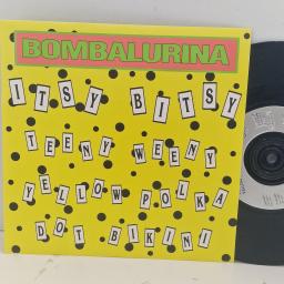 BOMBALURINA Itsy Bitsy Teeny Weeny Yellow Polka Dot Bikini CRPT 1 7” SINGLE