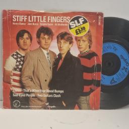 STIFF LITTLE FINGERS Listen CHS 2580 7” SINGLE
