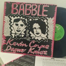 KEVIN COYNE, DAGMAR KRAUSE Babble (Songs For Lonely Lovers) 200 596-320 12” LP
