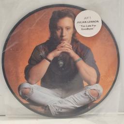 JULIAN LENNON Too Late For Goodbyes / Well I Don’t Know JLY1 7” PICTURE DISC
