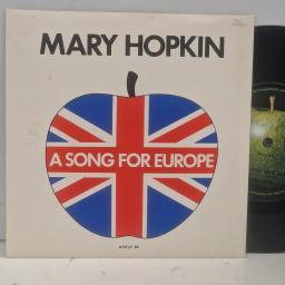 MARY HOPKIN A Song For Europe APPLE 26 7” SINGLE