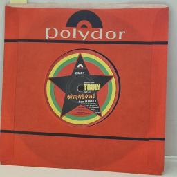 THE CIMARONS Truly / Rock Against Racism CIMA 7 7” SINGLE