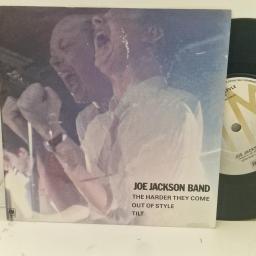 JOE JACKSON BAND The Harder They Come / Out Of Style / Tilt AMSP 7536 7” SINGLE