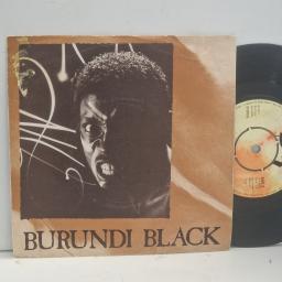 BURUNDI BLACK Burundi Black BA 1 7” SINGLE