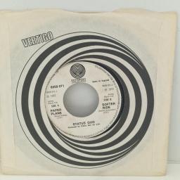 STATUS QUO Paper Plane 6059 071 7” SINGLE